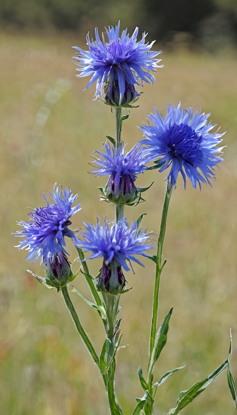 Василек мускусный