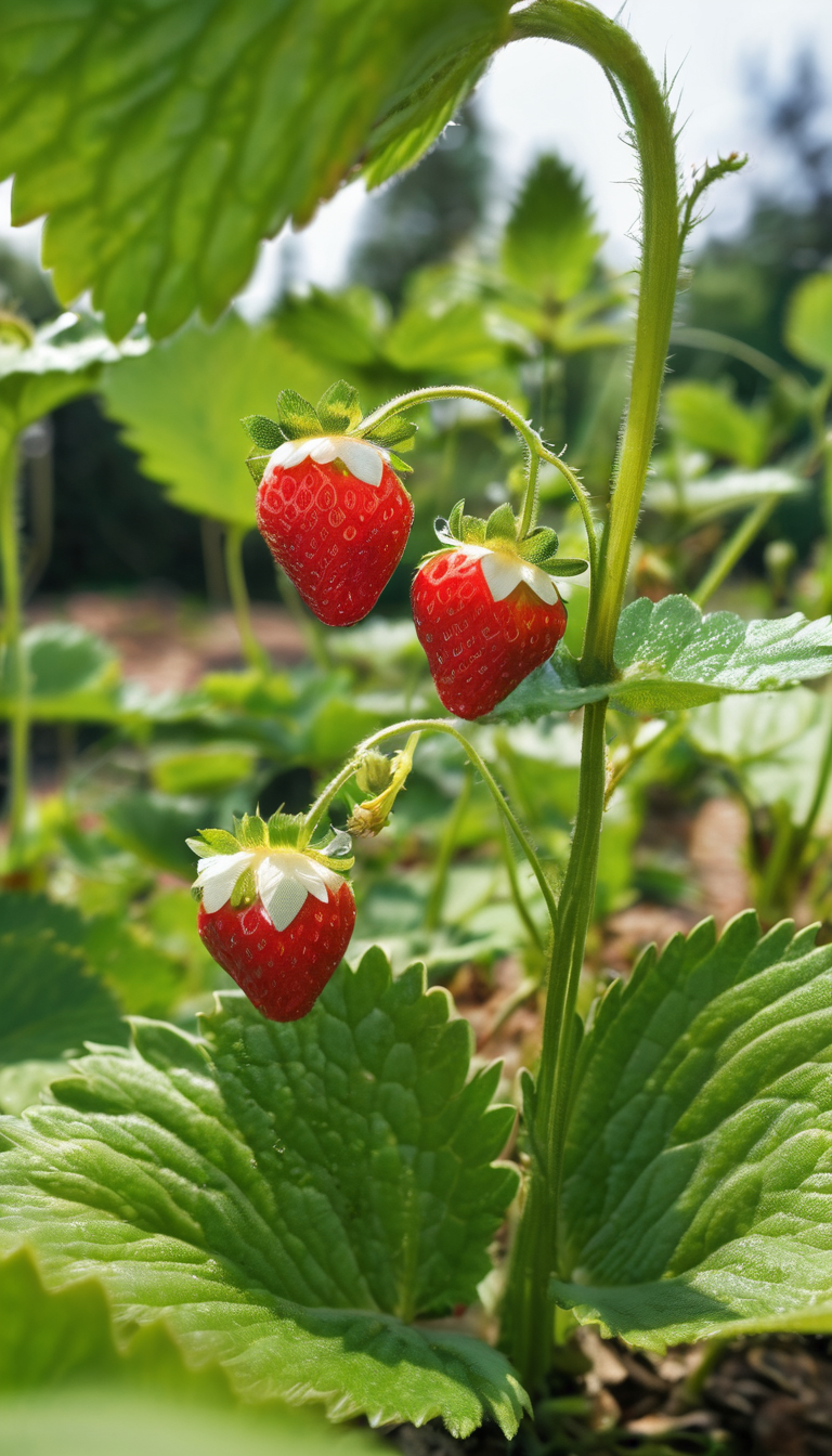 Земляника  защищенного грунта