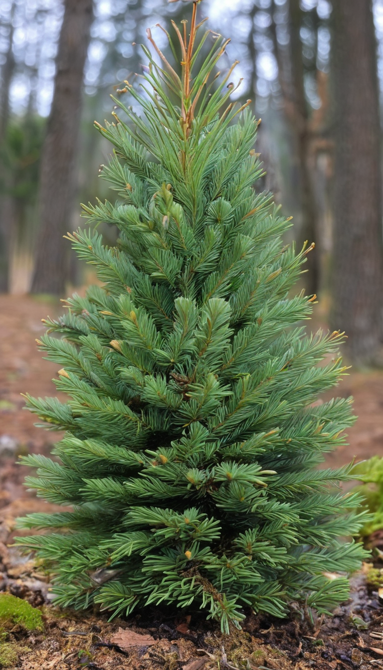Ель колючая