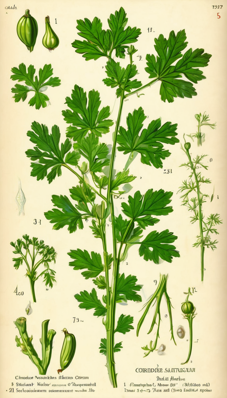 Кориандр овощной