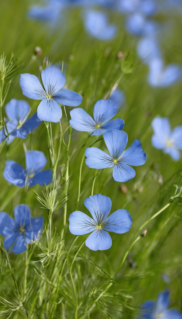 Лен декоративный