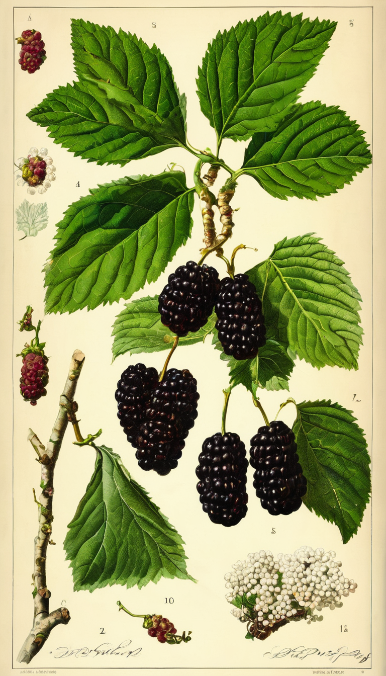 Шелковица черная