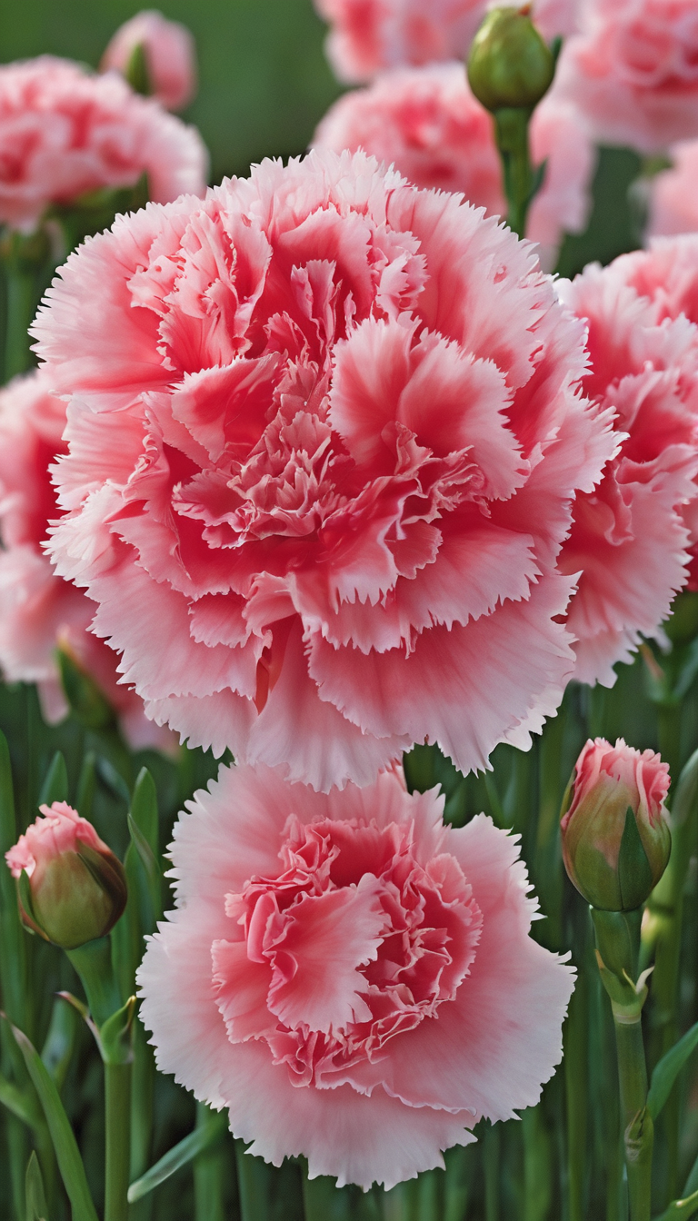 Гвоздика ремонтантная открытого грунта