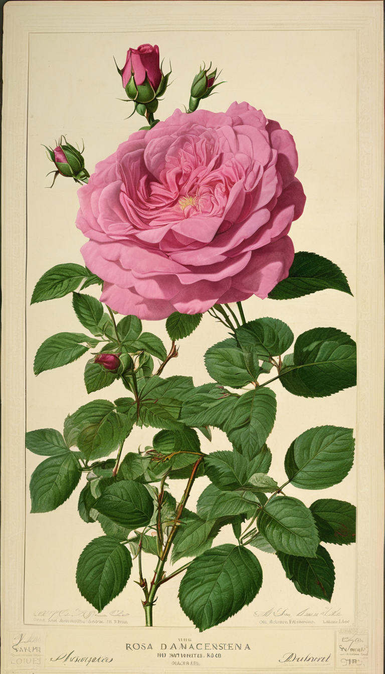 Роза эфиромасличная