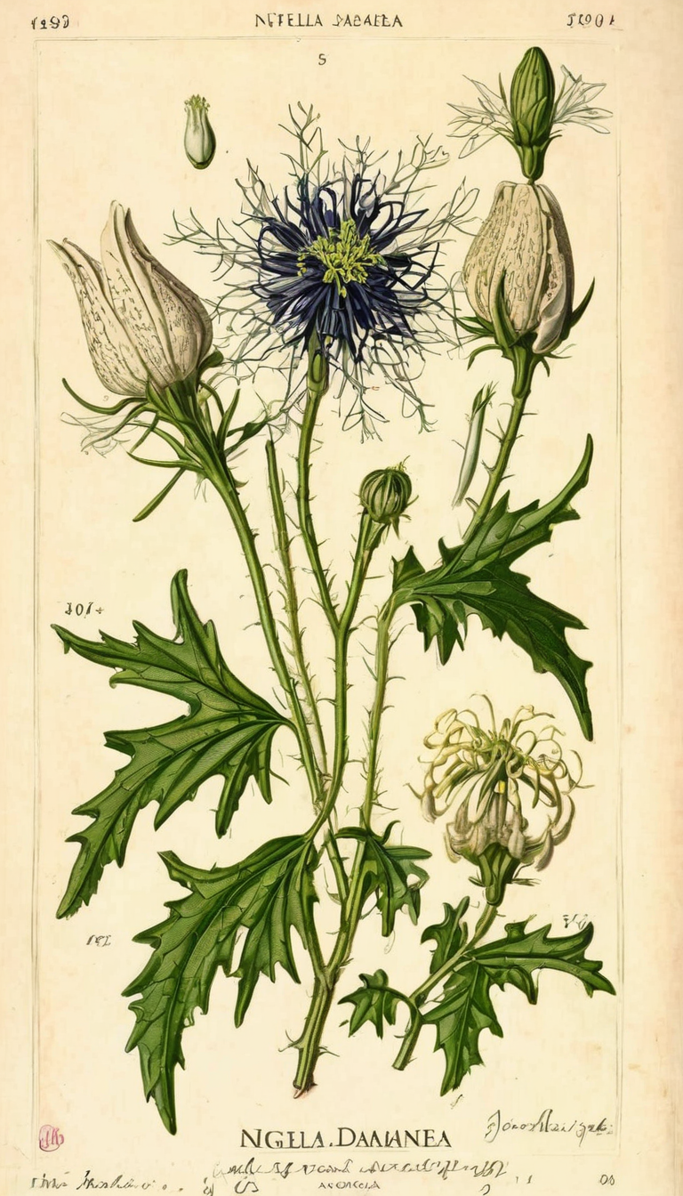 Нигелла дамасская