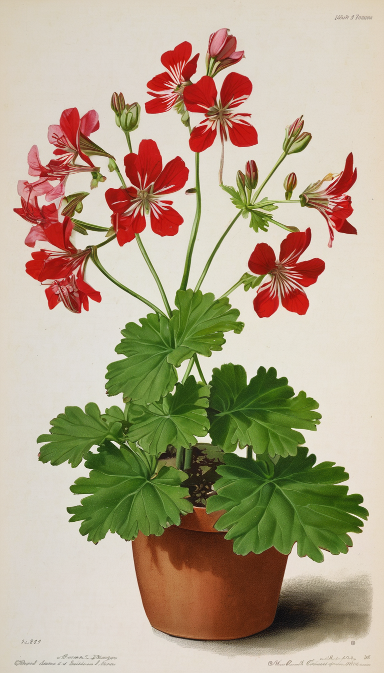 Пеларгония крупноцветковая