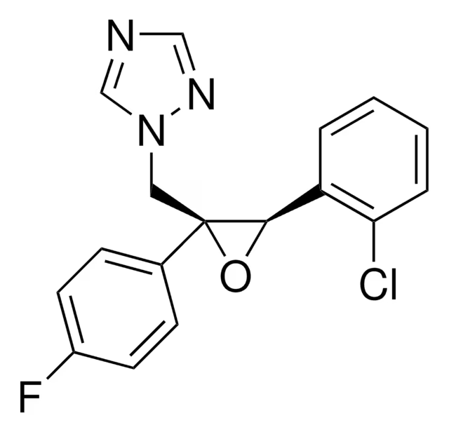 Формула молекулы Эпоксиконазол| Formula of active ingredient Epoxiconazole 