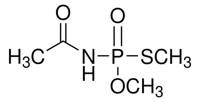 Формула молекулы Ацефат| Formula of active ingredient Acephate 