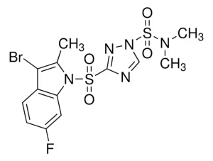 Формула молекулы Амисульбром| Formula of active ingredient Amisulbrom 