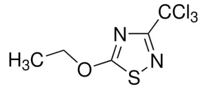 Формула молекулы Этридиазол| Formula of active ingredient Etridiazole 
