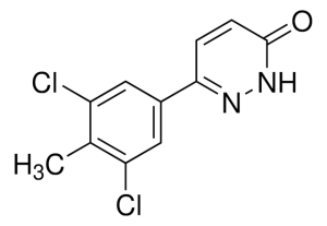 Формула молекулы Дикломезин| Formula of active ingredient Diclomezine 
