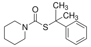Формула молекулы Димепиперат| Formula of active ingredient Dimepiperate 