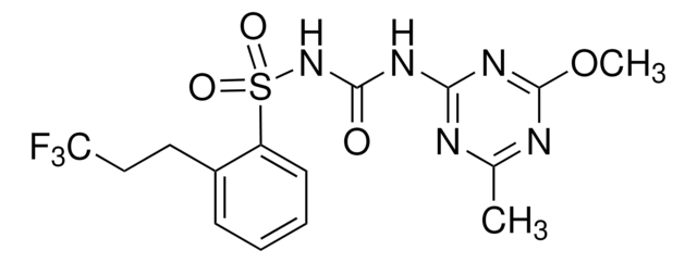 Формула молекулы Просульфурон| Formula of active ingredient Prosulfuron 