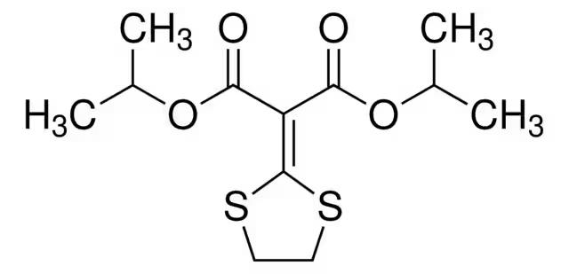 Формула молекулы Изопротиолан| Formula of active ingredient Isoprothiolane 