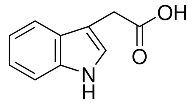 Формула молекулы Индол-3-уксусная кислота| Formula of active ingredient Indole-3-acetic acid (IAA, 3-IAA) 