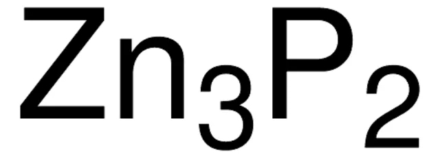 Формула молекулы Цинк фосфида| Formula of active ingredient Zinc phosphide 