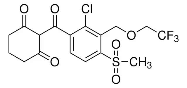 Формула молекулы Темботрион| Formula of active ingredient Tembotrione 