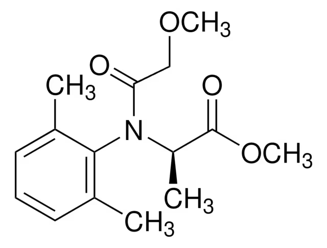 Формула молекулы Металаксил-М| Formula of active ingredient Metalaxyl-M 
