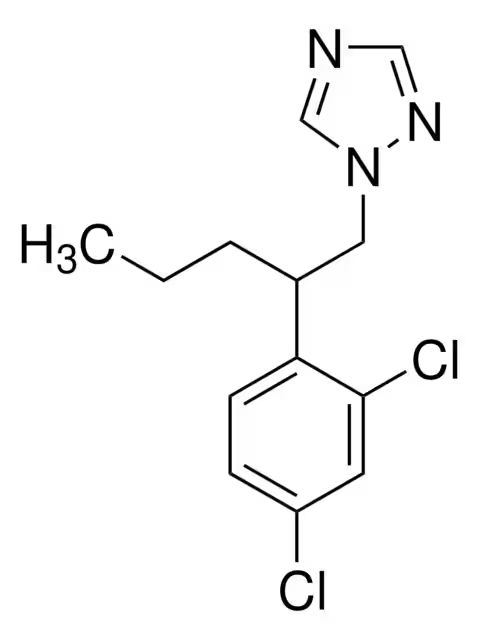 Формула молекулы Пенконазол| Formula of active ingredient Penconazole 